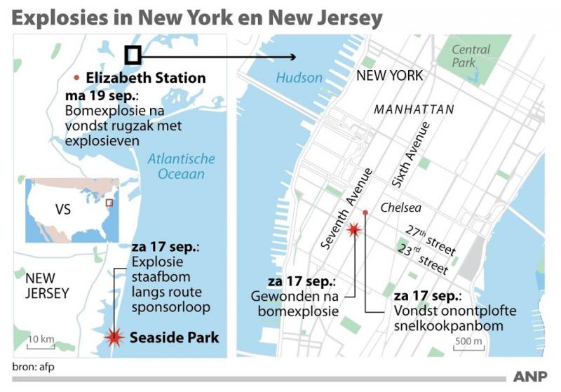 VS zoekt 28-jarige uit New Jersey na explosie