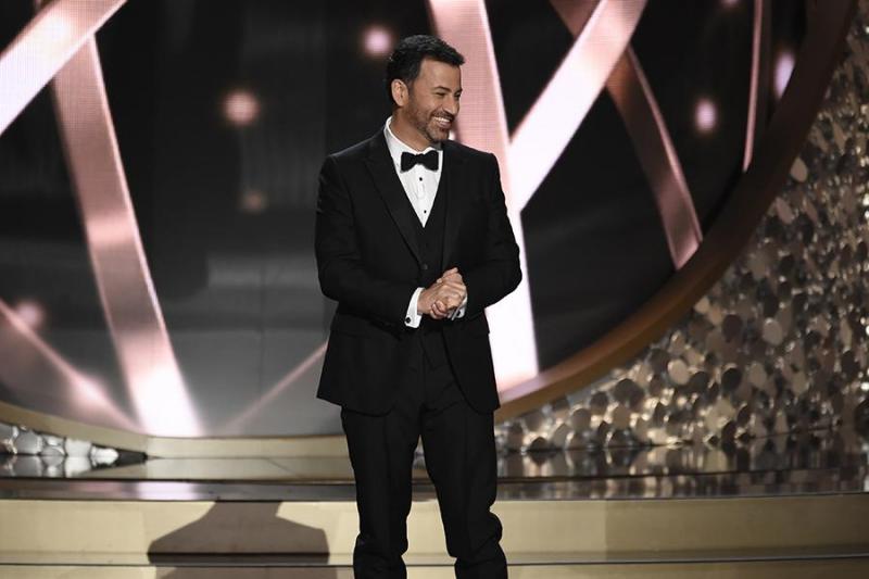 Jimmy Kimmel als host van de 68e Emmy Awards