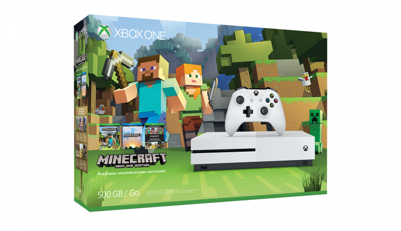 Minecraft Xbox One S bundel