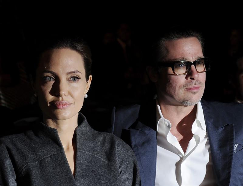 'Brad Pitt woedend op Angelina Jolie'