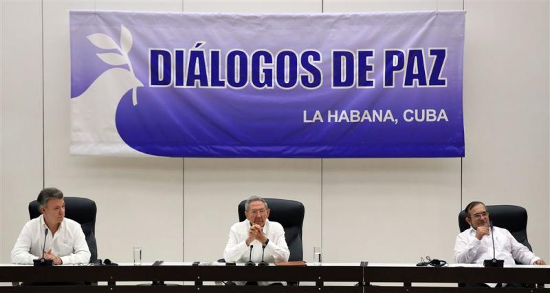 Colombia en FARC tekenen historisch akkoord