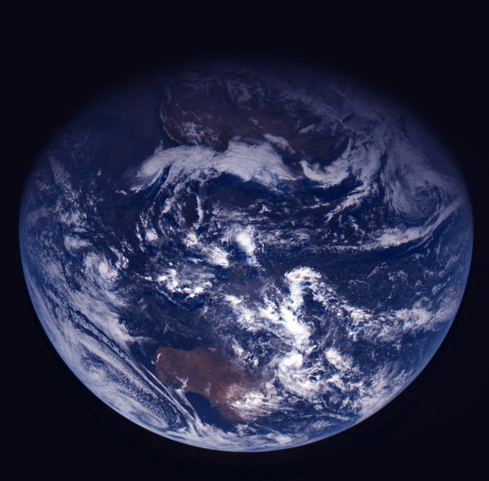 Foto van de aarde (foto: ESA)