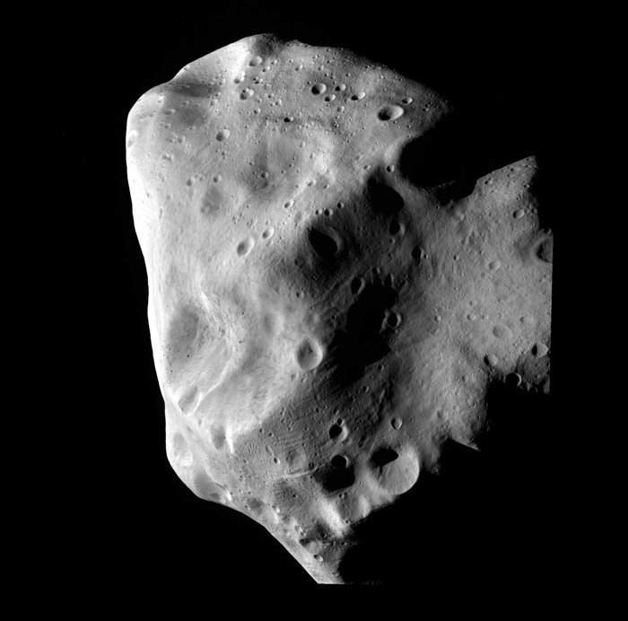 Asteroïde Lutetia (foto: ESA)