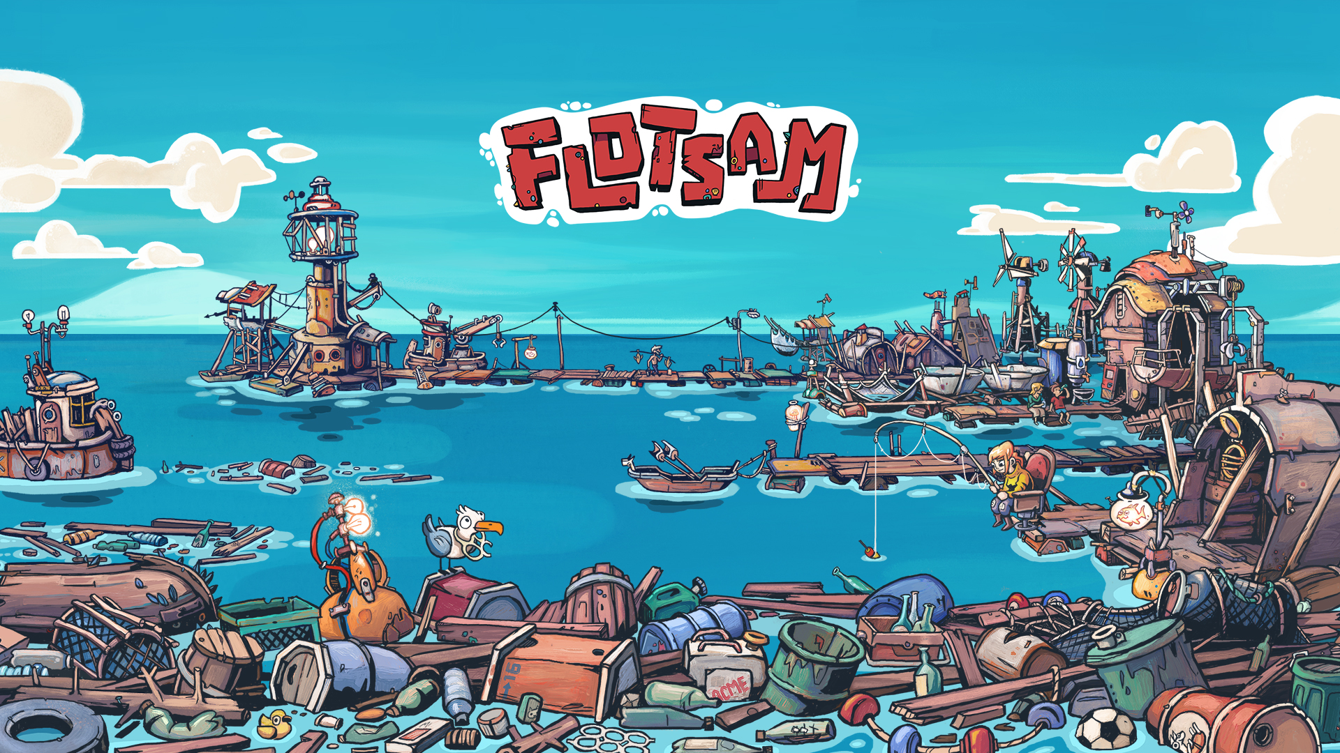 Flotsam - Wallpaper