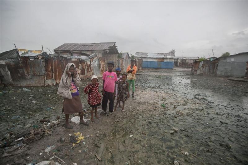 Orkaan Matthew treft Haïti vol