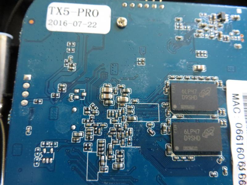 Tanix X5pro  chips