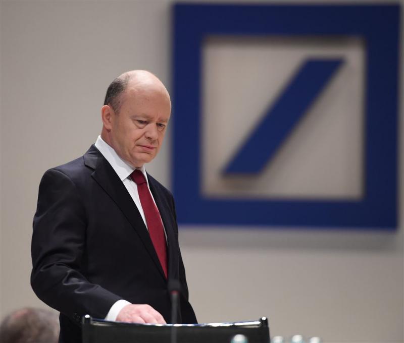 'Geen akkoord Deutsche Bank met justitie VS'