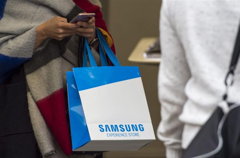 Drie vervangende toestellen Samsung in vlam