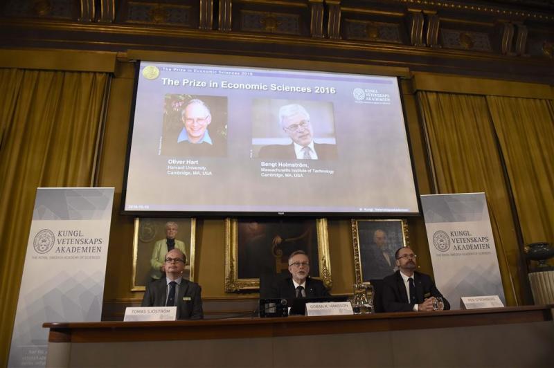 Brit en Fin winnen Nobelprijs voor Economie