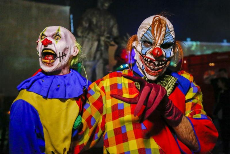 Politie kan niet lachen om 'loser-clowns'