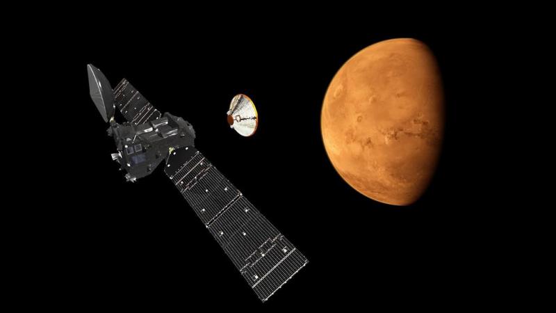 Europa test technologie met landing op Mars