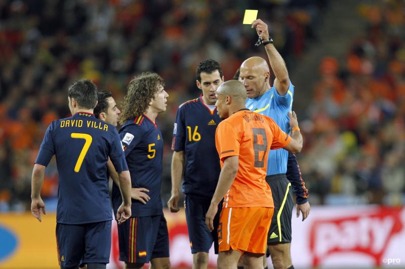 WK-finale van 2010 was een nachtmerrie aldus scheidsrechter Webb (Pro Shots / Henk Jan Dijks)