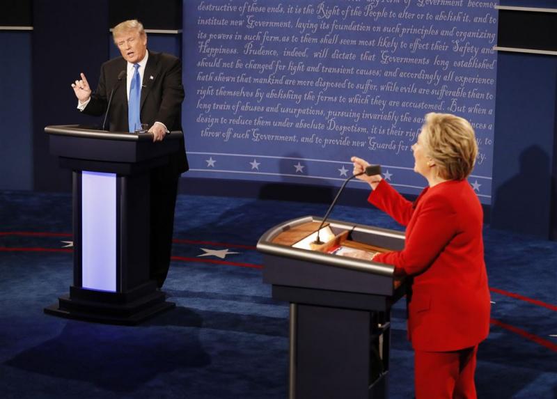 Trump-bots versloegen Clinton-bots na debat
