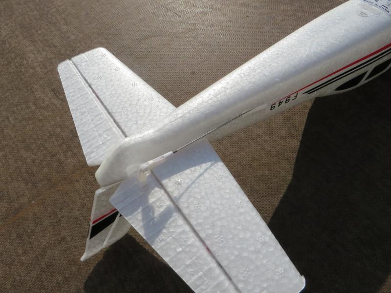 Wltoys F949 Cessna hoogte