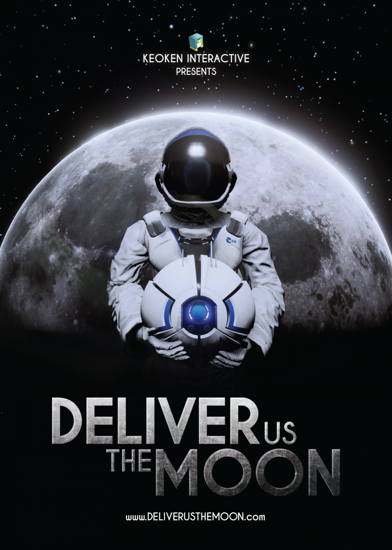 Deliver Us The Moon - Flyer