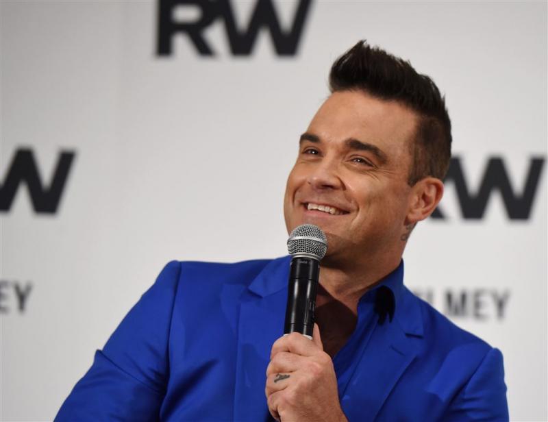 Robbie Williams nerveus en opgelucht