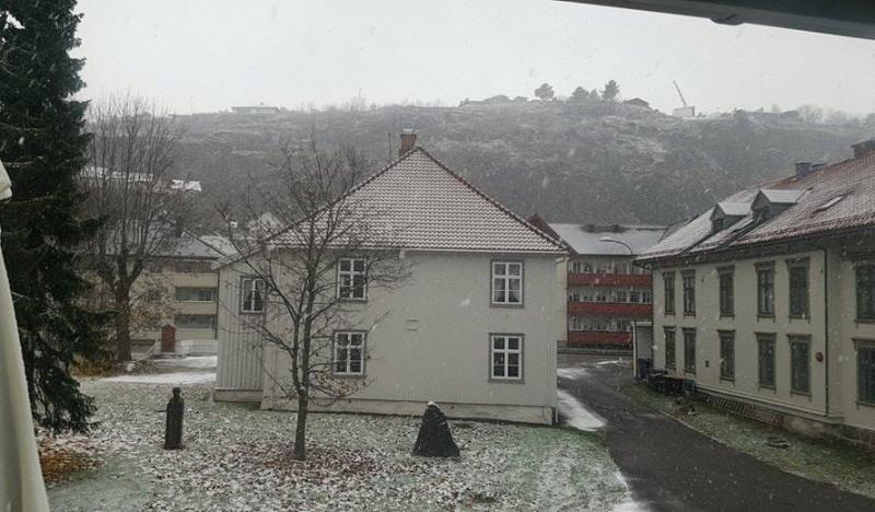 Sneeuw in Noorwegen. (Foto: Leif Samuelsen)