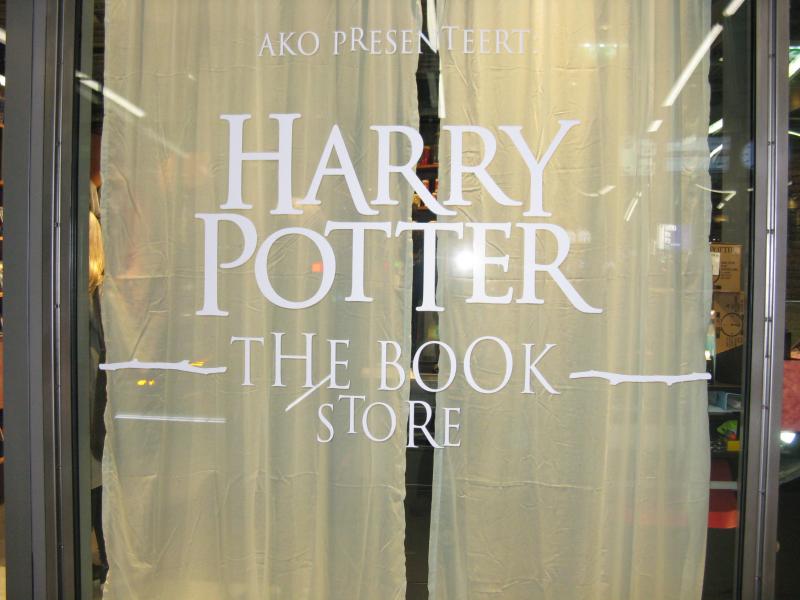 Opening van de Harry Potter Pop Up Bookstore (Foto: DJMO)