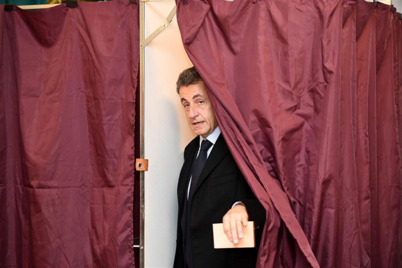 Sarkozy uitgeschakeld in voorverkiezingen