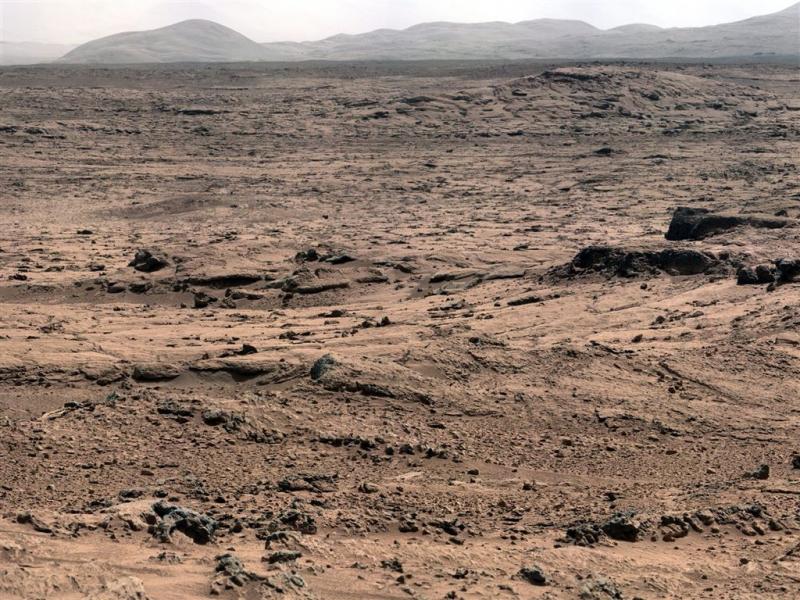 Enorme ondergrondse ijszee op Mars