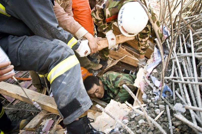 Ongeval bouwplaats China: minstens 40 doden
