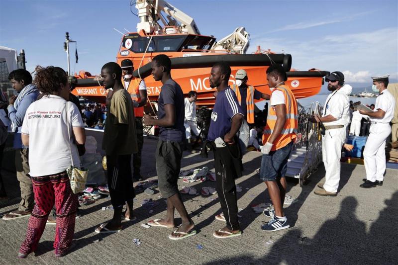 Migrantenstroom breekt records in Italië