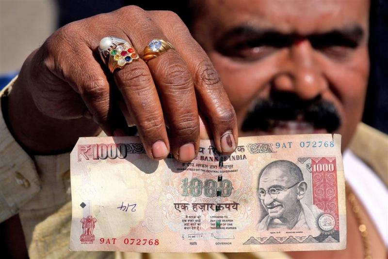 Modi: geen spijt van schrappen bankbiljetten