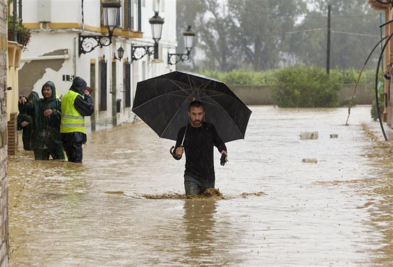 Dode en wateroverlast in Málaga en omgeving