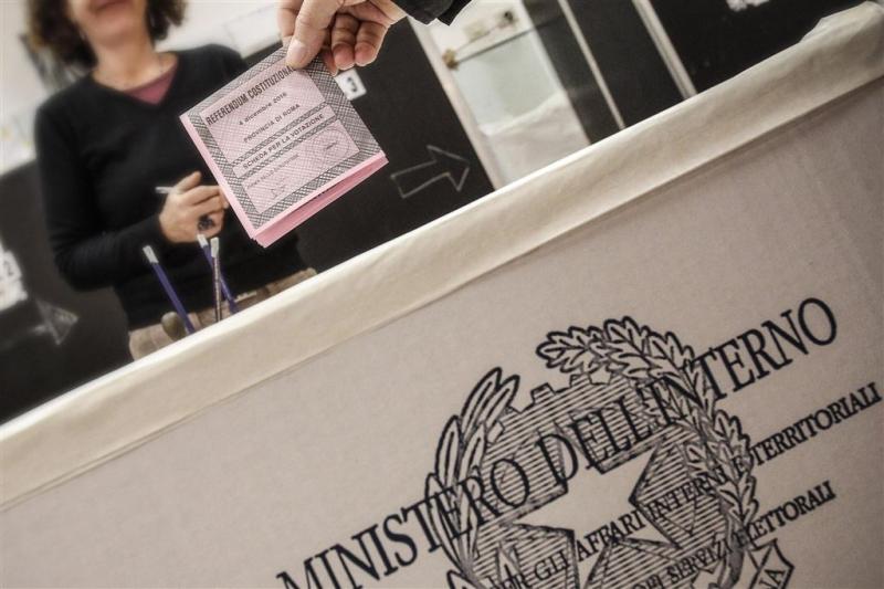 Referendum Italië: opkomst relatief hoog