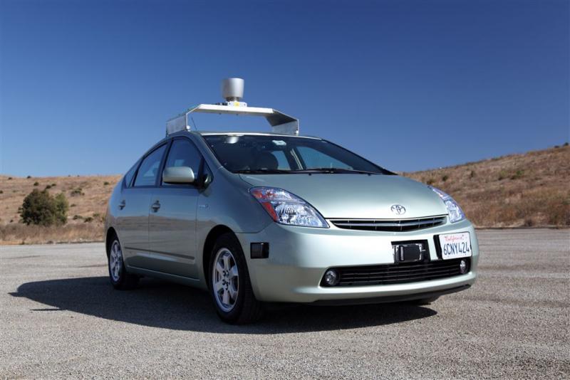 Zelfrijdende auto wordt apart deel van Google