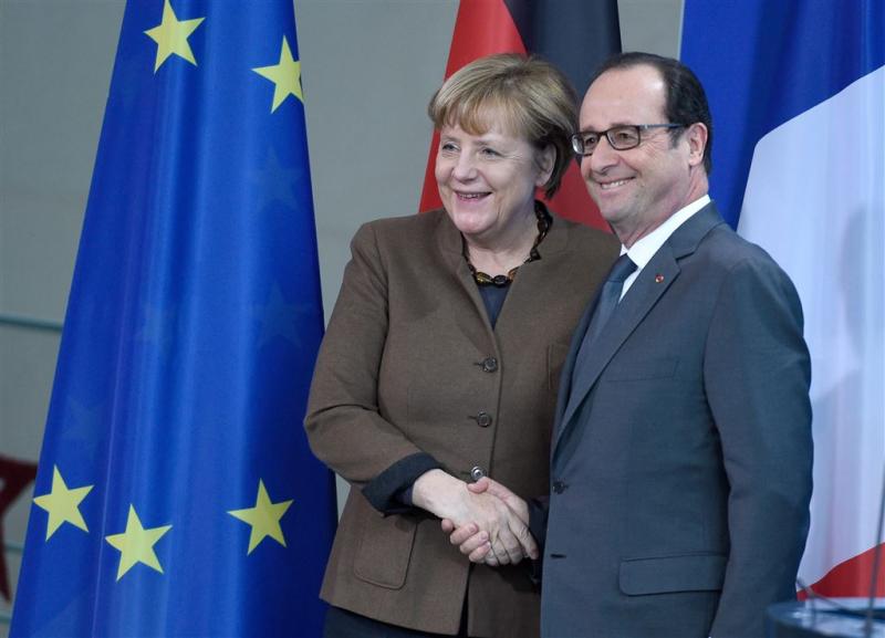 Merkel, Hollande: sancties Rusland verlengen