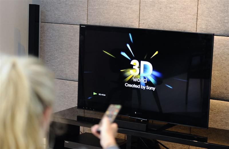 '3D-televisie op zijn retour'