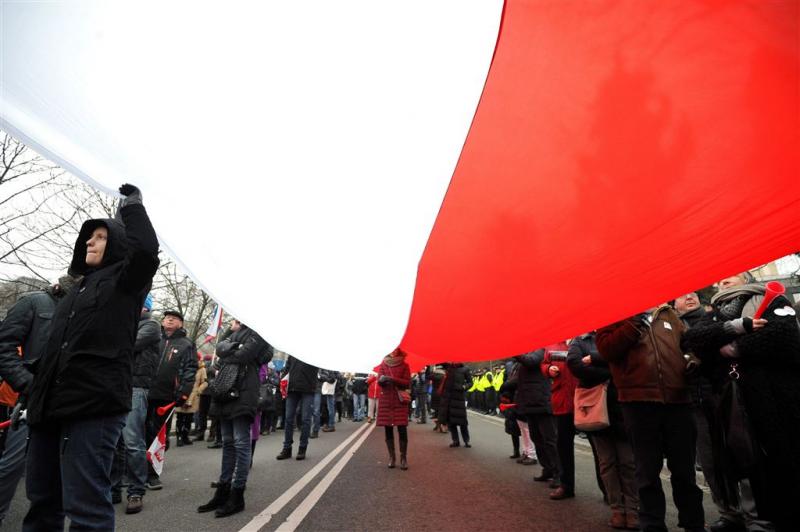 Aanhoudende protesten tegen Poolse regering