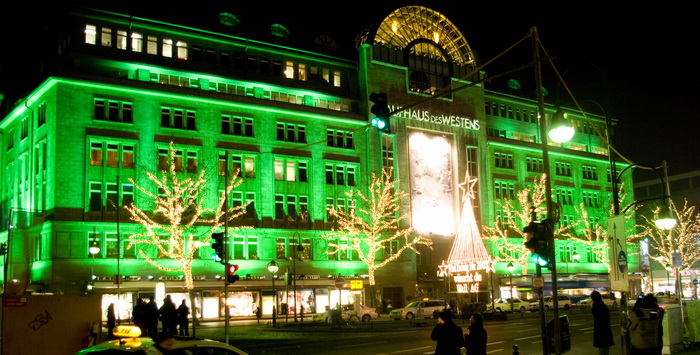 Kaufhaus des Westens in Berlijn in december 2008 (Foto: qltel)