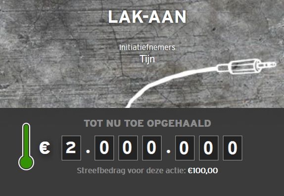 Heel Holland lakt meer dan 2 miljoen bij elkaar (Foto: 3FM)