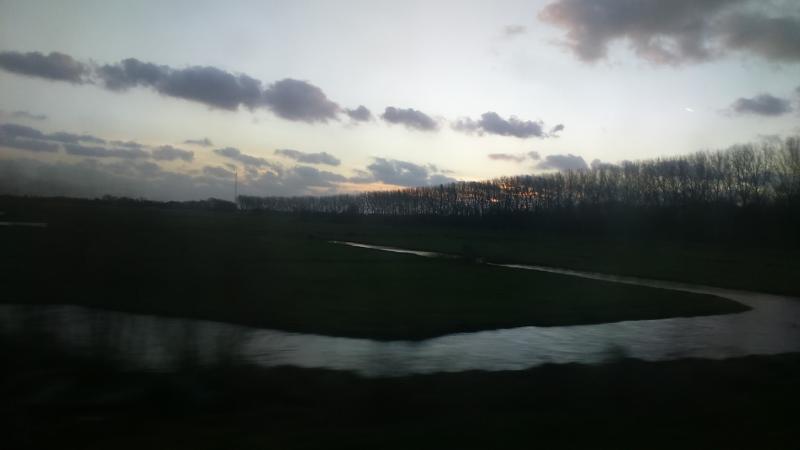 Zomaar een voorbijschietend plaatje tussen Castricum en Heiloo (Foto: DJMO)