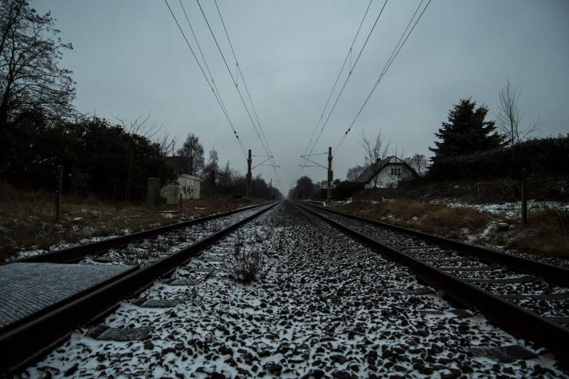 Spoorlijn bij de Duitse grens in de buurt van Elten (Foto: ToT)