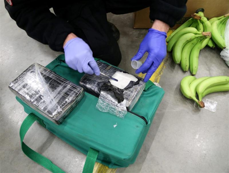 Bijna 4000 kilo cocaïne tussen de bananen