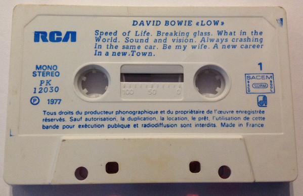 Bowie Low 3