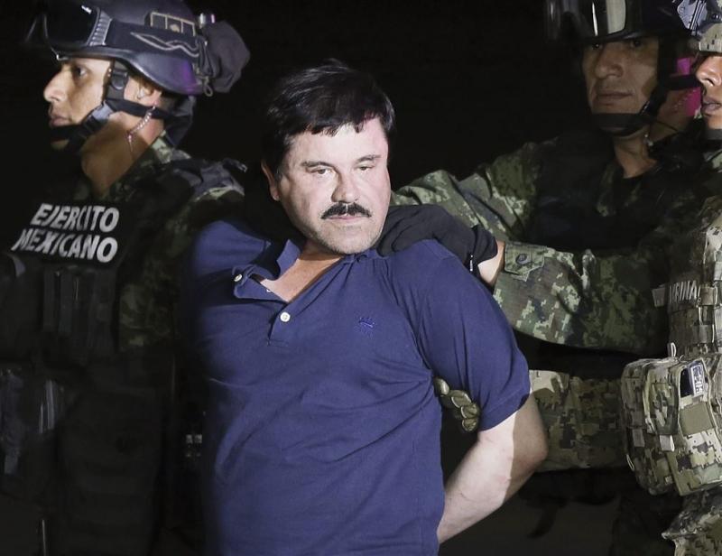 Drugsbaron 'El Chapo' uitgeleverd aan VS