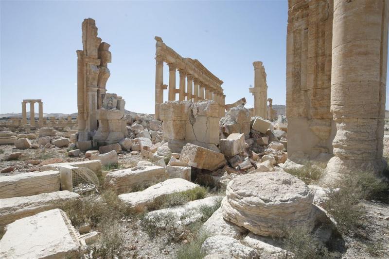 'IS vernielt weer deel antieke stad Palmyra'