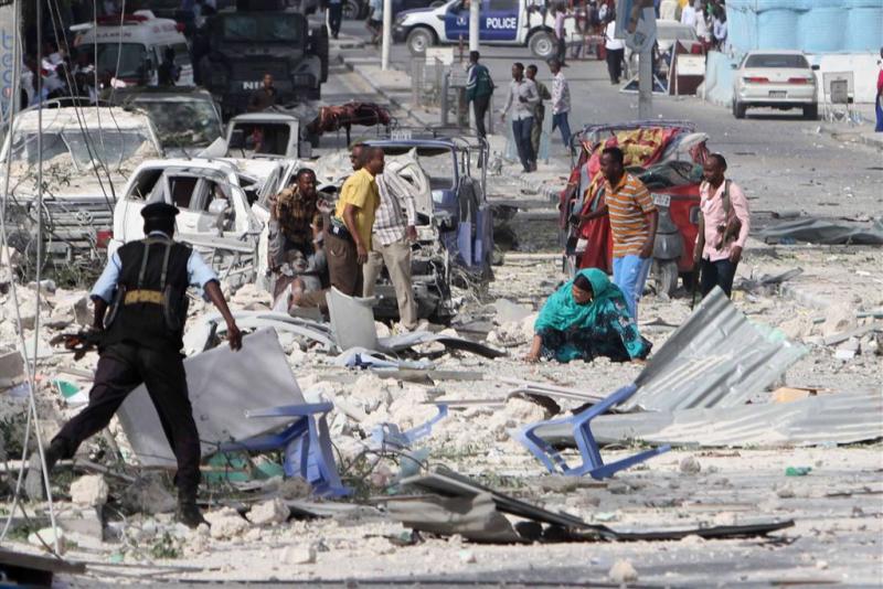 Aanval op hotel in Mogadishu