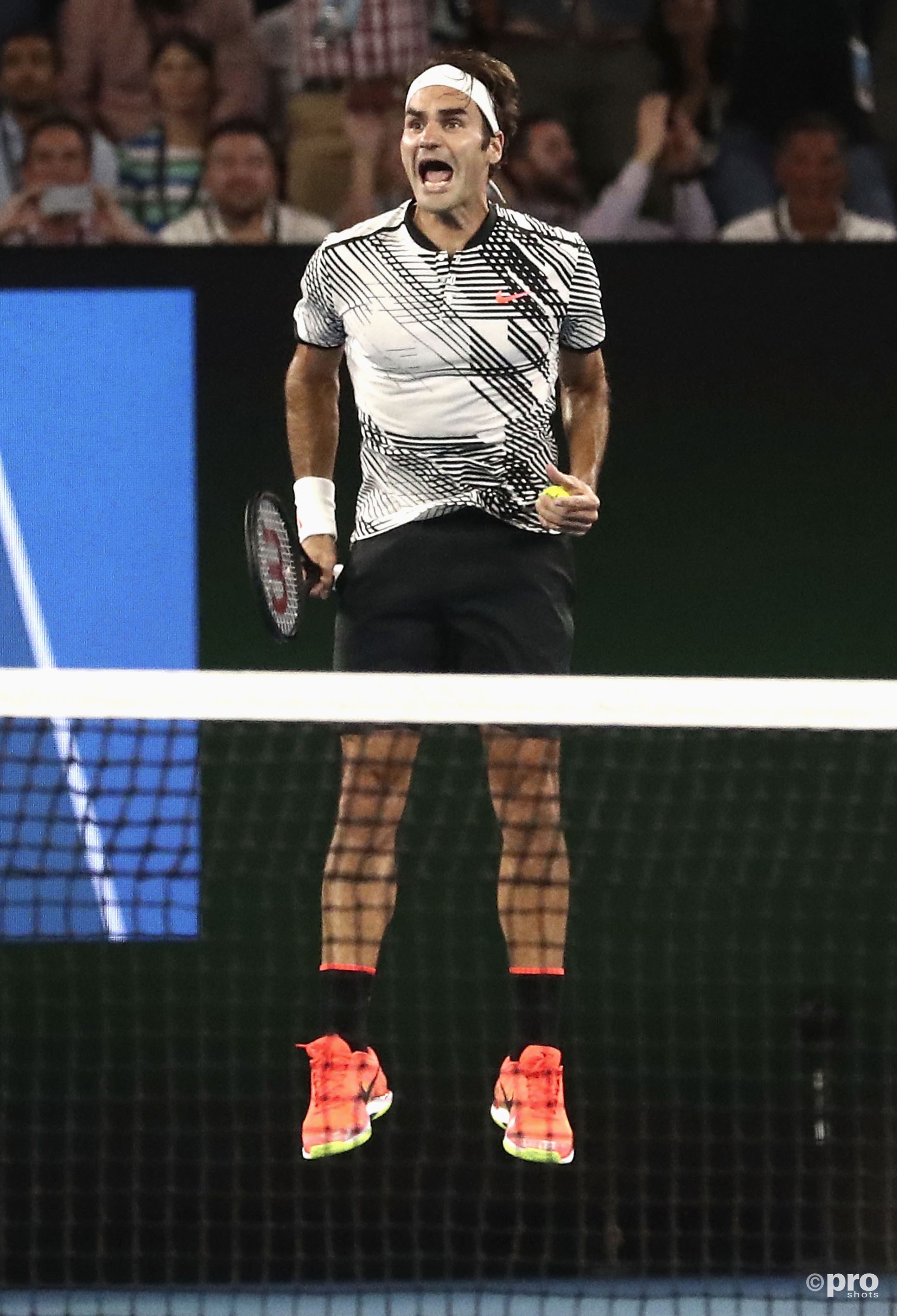 Roger Federer wint zijn achttiende Grand Slam. (PRO SHOTS/Action Images)
