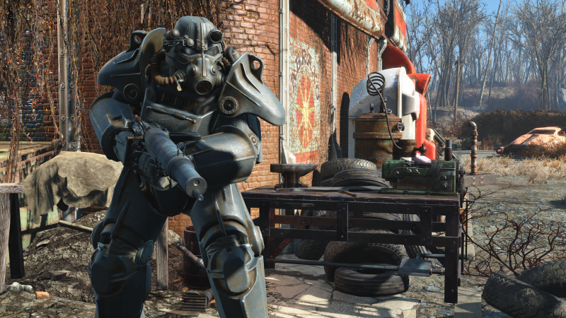 Fallout 4 met high resolution texture pack (PC)
