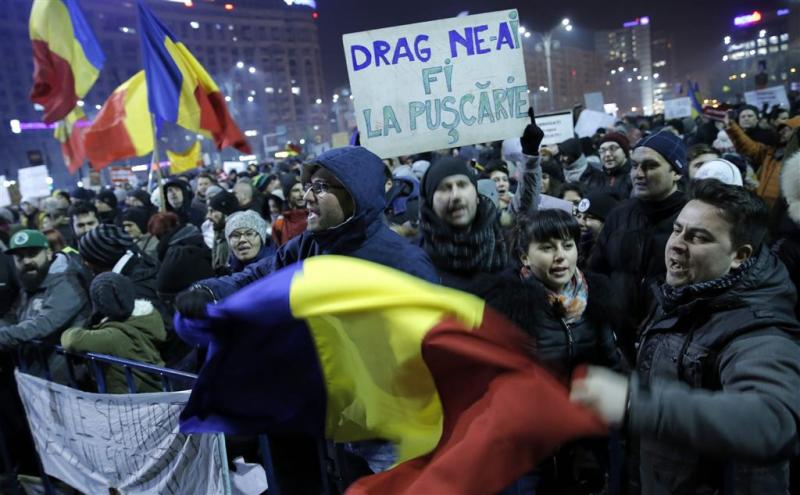 Protesten tegen corruptie Roemenië houden aan