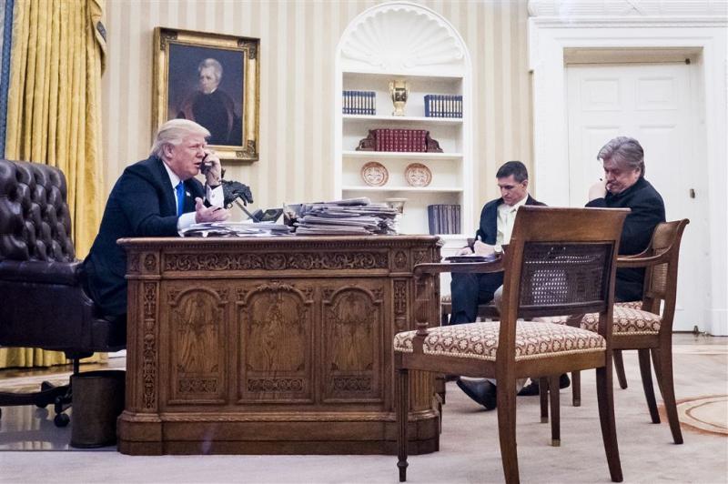 Witte Huis onderzoekt lekken gesprekken Trump