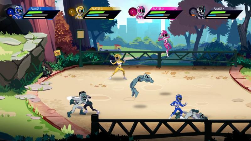 Mighty Morphin Power Rangers Mega Battle (Foto: Bandai Namco)