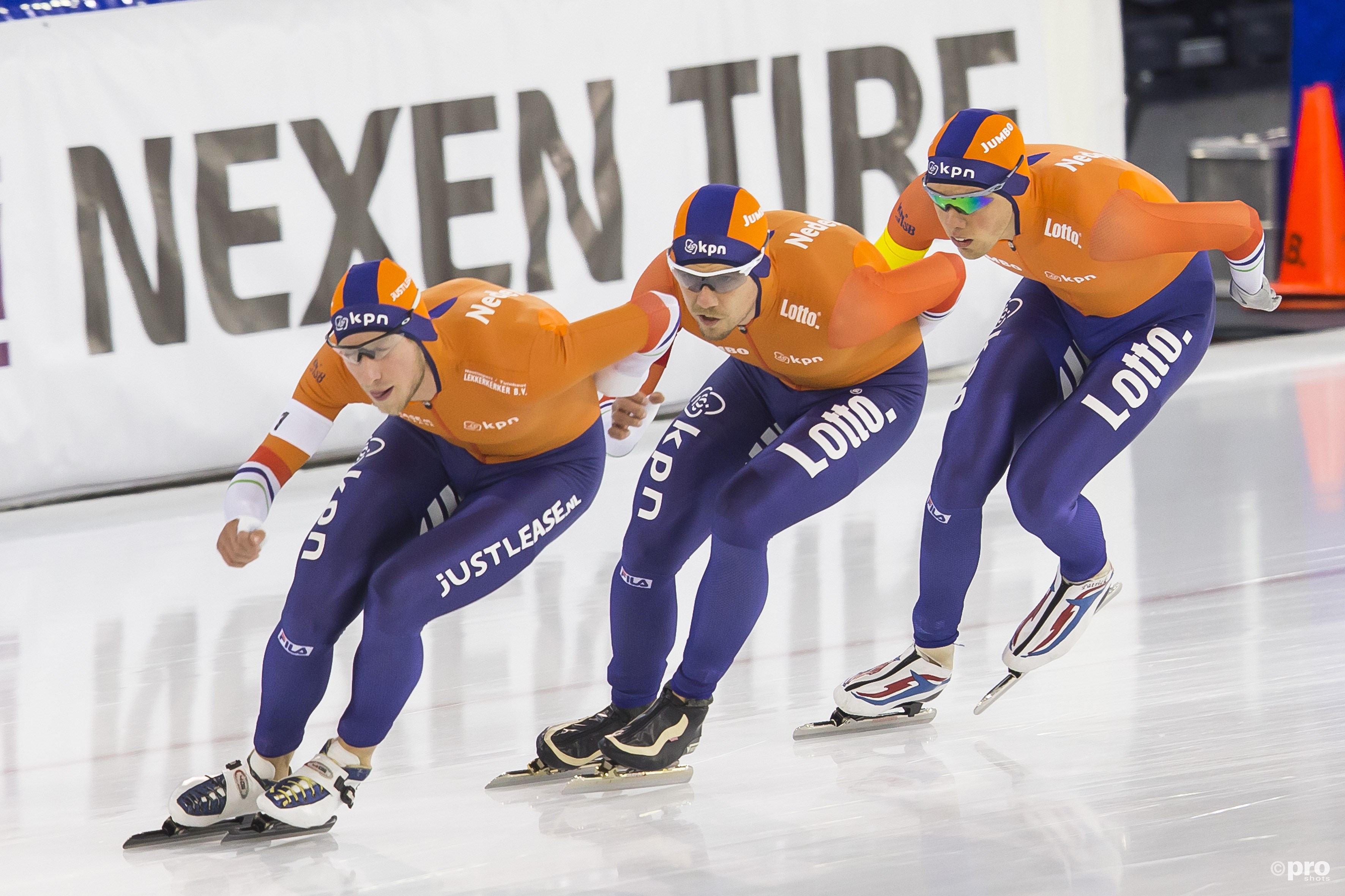 Ook bij de mannen is Nederland de grote favoriet op goud (Pro Shots/Erik Pasman)