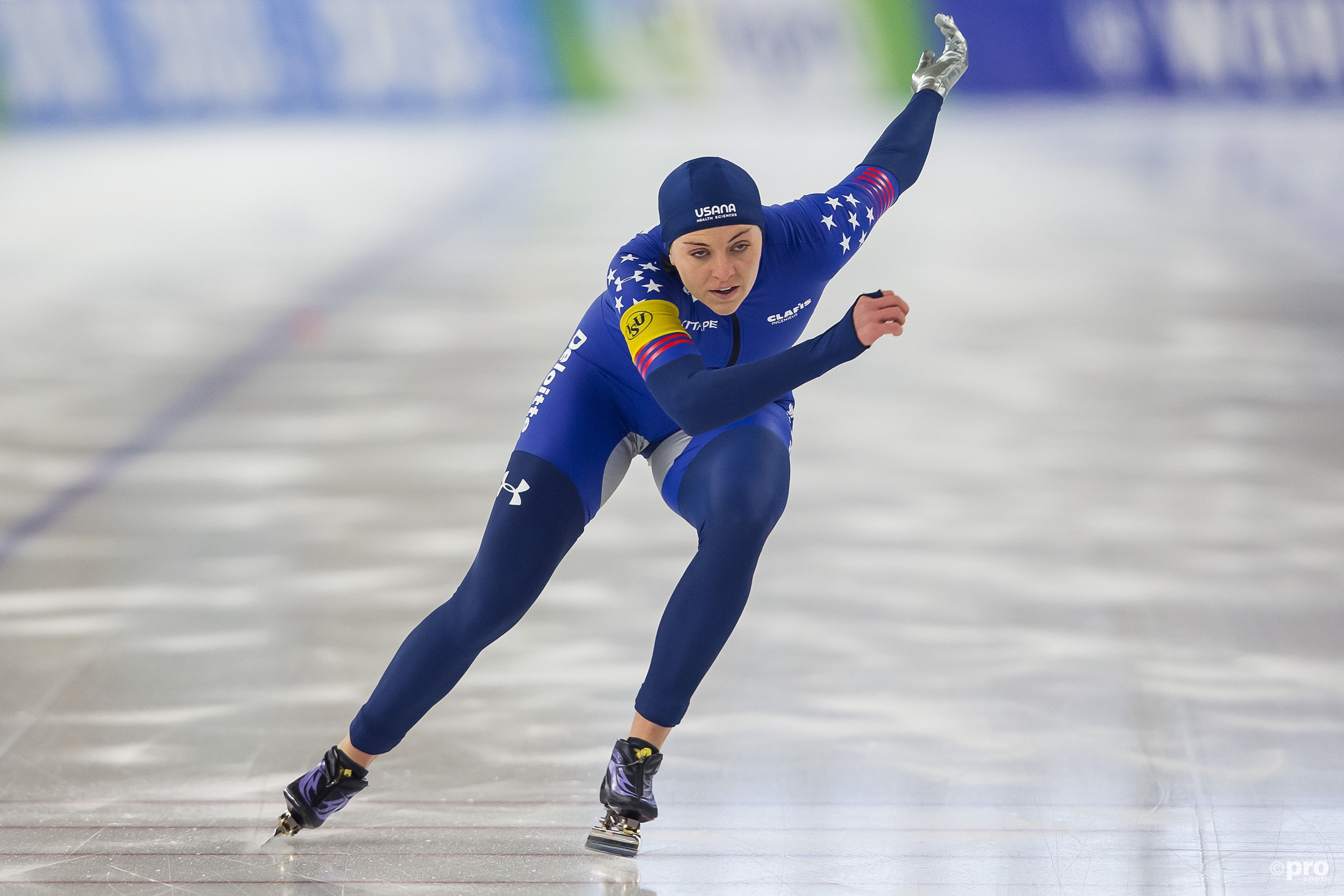 Heather Bergsma lijkt de grote topfavoriete voor het goud op de kilometer (Pro Shots/Erik Pasman)