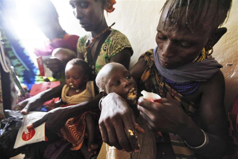 Hongersnood in delen van Zuid-Soedan